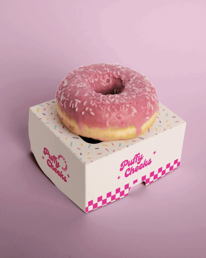 branding audacieux pour une marque de donuts