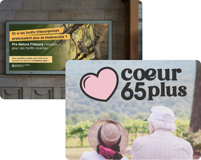 Projets de graphisme à Fribourg
