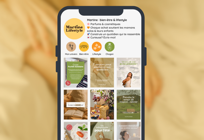 Martine Lifestyle - Stratégie Instagram Fribourg